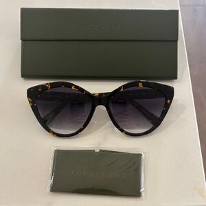 New w/ case Longchamp sunglasses